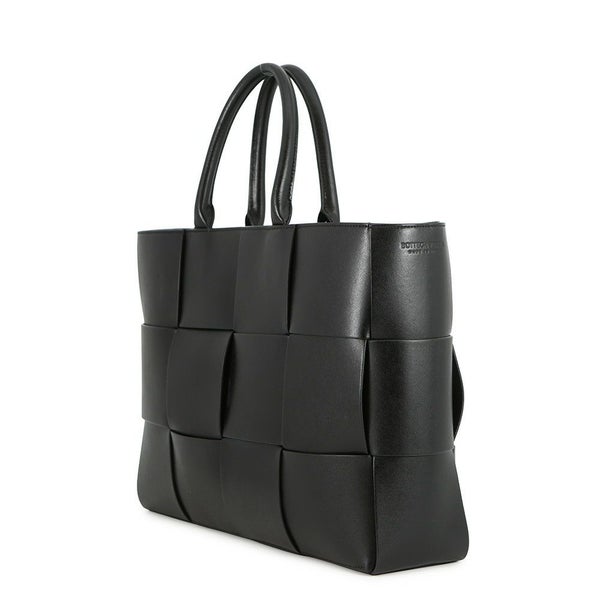 ボッテガヴェネタ トートバッグ マキシイントレチャート アルコトート 756682 BOTTEGA VENETA 黒