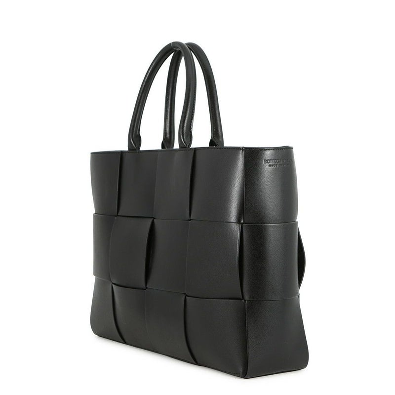ボッテガヴェネタ トートバッグ マキシイントレチャート アルコトート 756682 BOTTEGA VENETA 黒