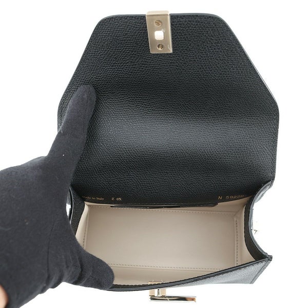 ヴァレクストラ ハンドバッグ イジィデ マイクロ WBES0022028LOC99NN Valextra 2way 黒