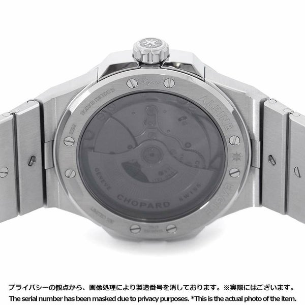 ショパール アルパインイーグル 100本限定 SHIKKOKU 298600-3021 Chopard 腕時計 黒文字盤