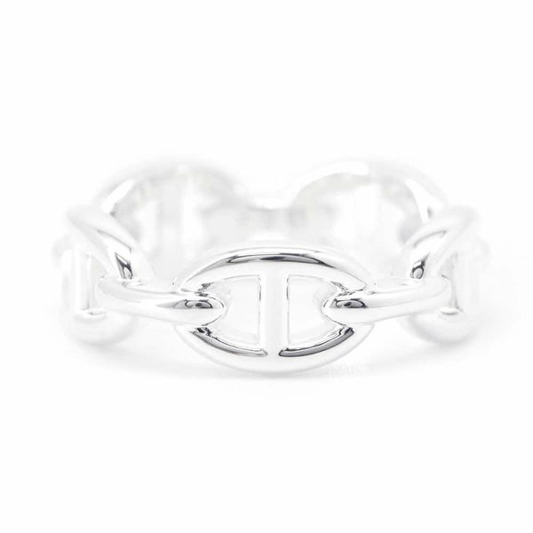 エルメス リング シェーヌダンクル アンシェネPM SV925シルバー リングサイズ58 HERMES 指輪 ジュエリー