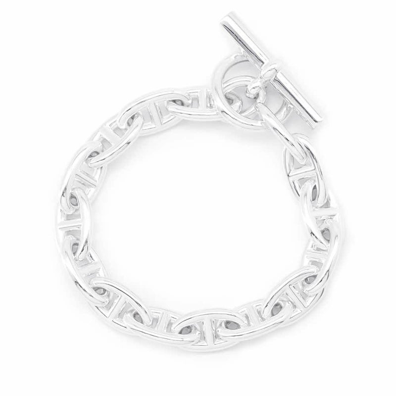 エルメス ブレスレット シェーヌダンクルGM 15コマ SV925シルバー HERMES ジュエリー