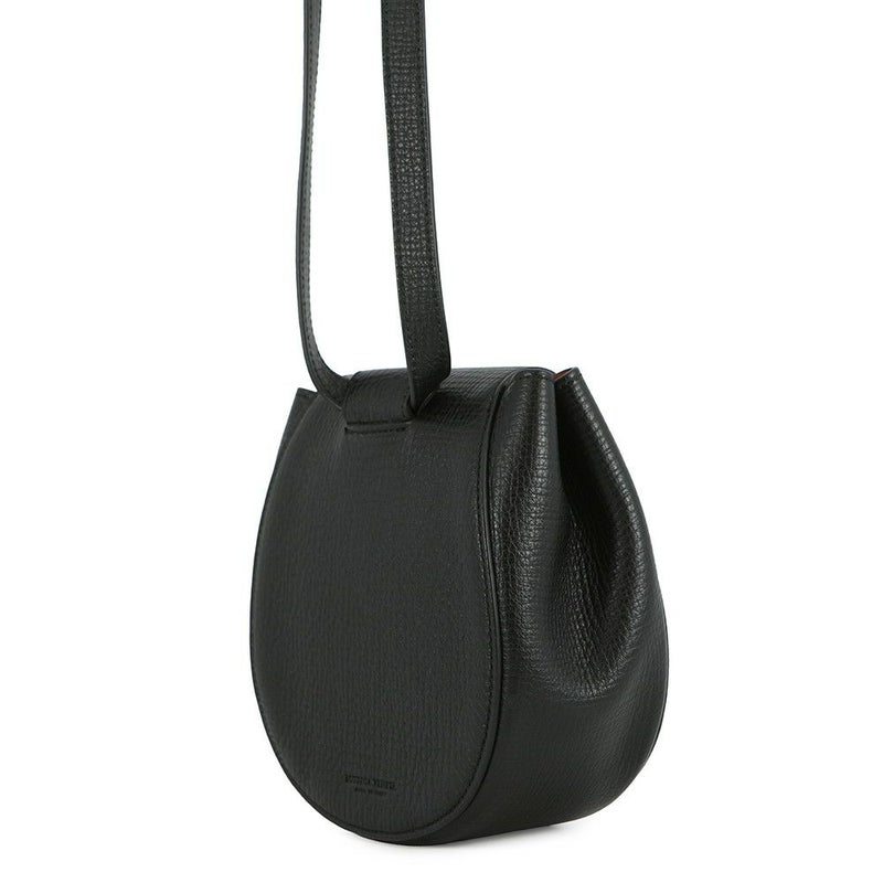 ボッテガヴェネタ ショルダーバッグ パルメラート ベルトバッグ レザー 576643 BOTTEGA VENETA 黒