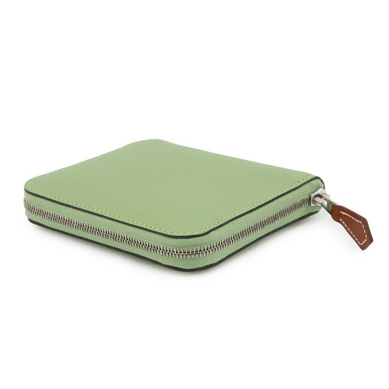 エルメス コインケース アザップコンパクト シルクイン ヴェールクリケット/シルバー金具 エプソン Y刻印