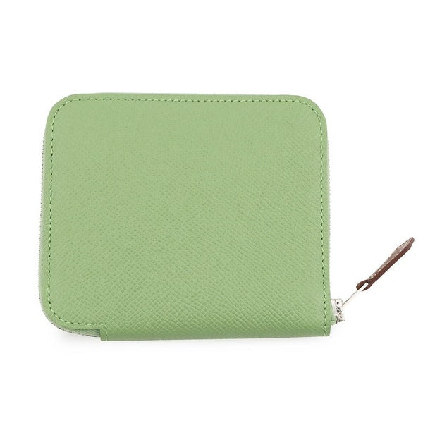 エルメス コインケース アザップコンパクト シルクイン ヴェールクリケット/シルバー金具 エプソン Y刻印