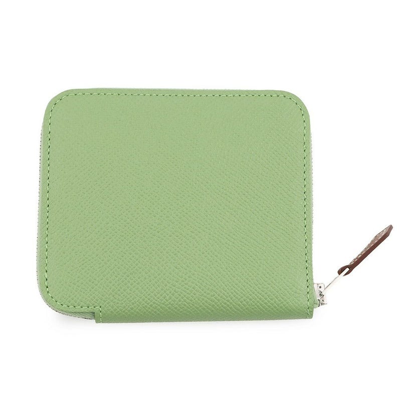 エルメス コインケース アザップコンパクト シルクイン ヴェールクリケット/シルバー金具 エプソン Y刻印
