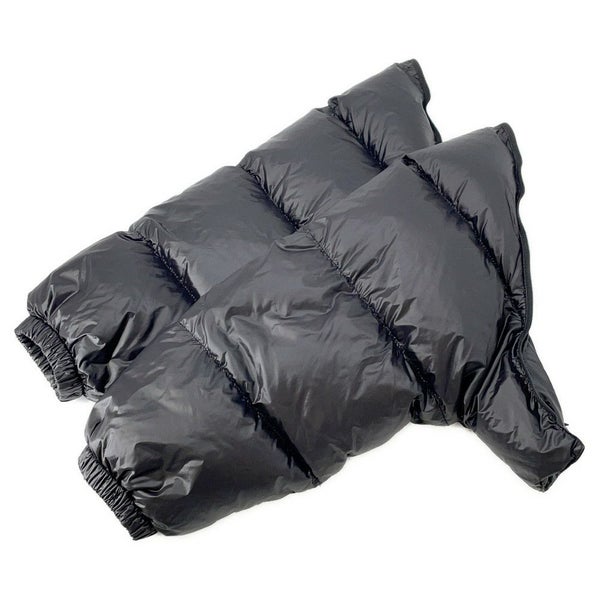 プラダ ダウンジャケット クロップド ベスト/ジャケット トライアングルロゴ レディースサイズ40 291805 PRADA アウター 黒