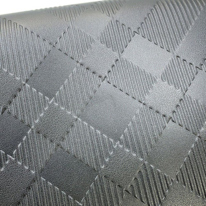 バーバリー ショルダーバッグ エンボスチェック メッセンジャーバッグ カーフレザー 81019221 BURBERRY 黒