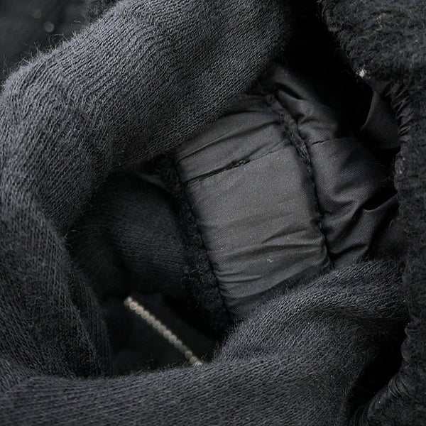 プラダ ダウンジャケット ニットダウンジャケット ウール レディースサイズ36 P25I07 PRADA アウター 黒