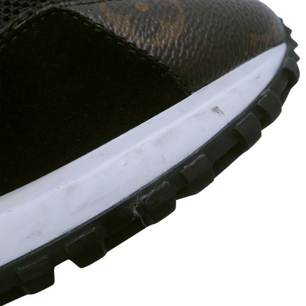 ルイヴィトン スニーカー モノグラム ランアウェイ スニーカー レディースサイズ38 1A3CW4 LOUIS VUITTON 靴 ブラック 黒