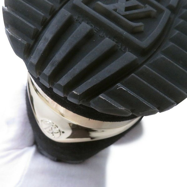 ルイヴィトン スニーカー モノグラム ランアウェイ スニーカー レディースサイズ38 1A3CW4 LOUIS VUITTON 靴 ブラック 黒