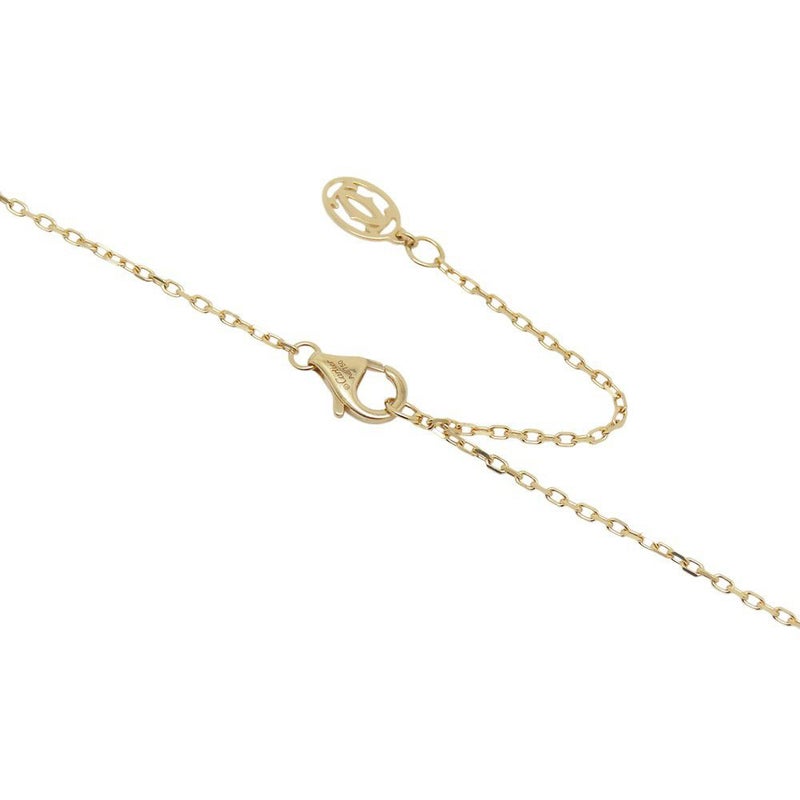 カルティエ ネックレス ジュスト アン クル ダイヤモンド 14P 計0.12ct K18YGイエローゴールド B7224890 Cartier ペンダント