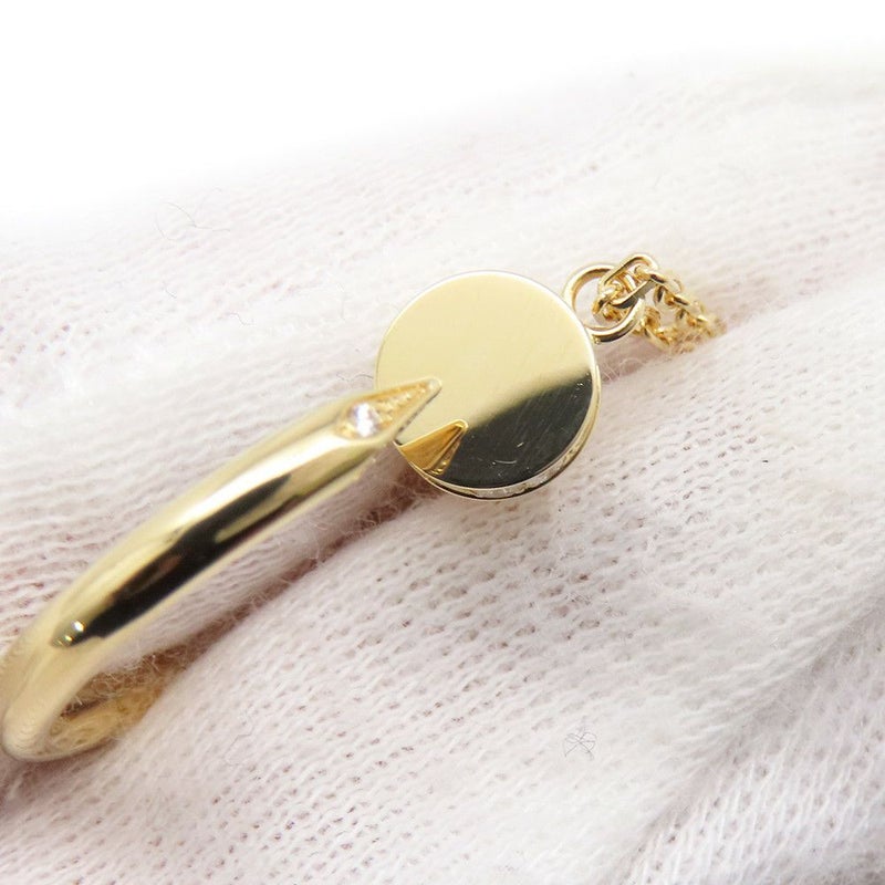 カルティエ ネックレス ジュスト アン クル ダイヤモンド 14P 計0.12ct K18YGイエローゴールド B7224890 Cartier ペンダント