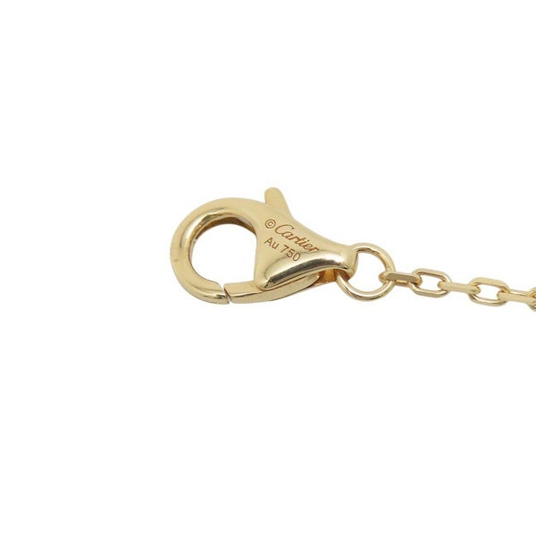 カルティエ ネックレス ジュスト アン クル ダイヤモンド 14P 計0.12ct K18YGイエローゴールド B7224890 Cartier ペンダント