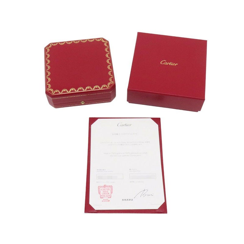 カルティエ ネックレス ジュスト アン クル ダイヤモンド 14P 計0.12ct K18YGイエローゴールド B7224890 Cartier ペンダント