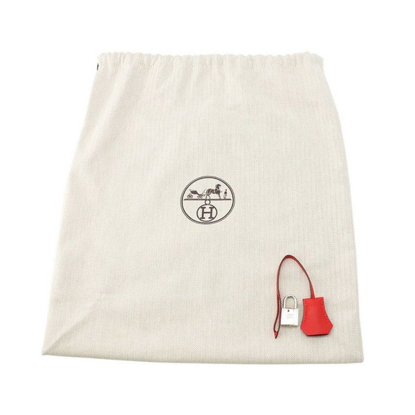 エルメス バーキン25 ルージュクー/シルバー金具 スイフト D刻印 HERMES Birkin ハンドバッグ