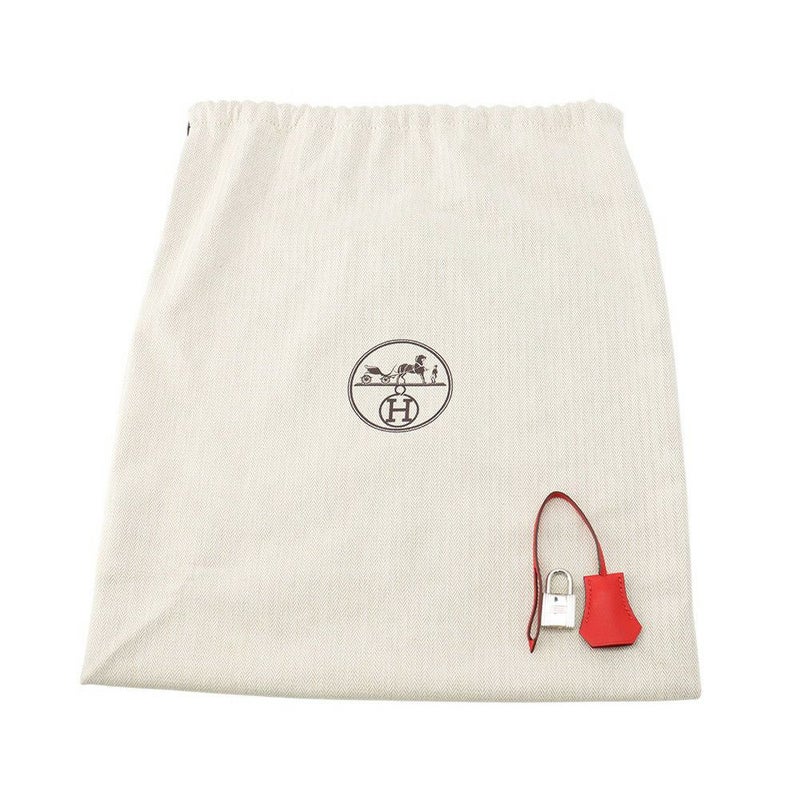 エルメス バーキン25 ルージュクー/シルバー金具 スイフト D刻印 HERMES Birkin ハンドバッグ