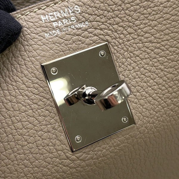 エルメス ハンドバッグ ケリー32 内縫い トゥルティエールグレー/シルバー金具 トゴ T刻印 2wayショルダー