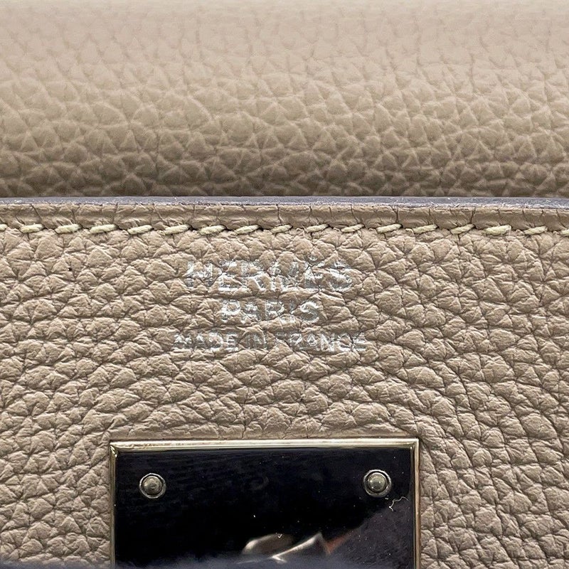 エルメス ハンドバッグ ケリー32 内縫い トゥルティエールグレー/シルバー金具 トゴ T刻印 2wayショルダー