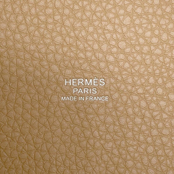 エルメス ハンドバッグ ピコタンロックPM ビスキュイ/シルバー金具 トリヨンクレマンス K刻印