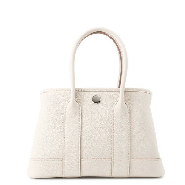 エルメス トートバッグ ネオ・ガーデン 23 ガーデンパーティ べトン/シルバー金具 ネゴンダ K刻印