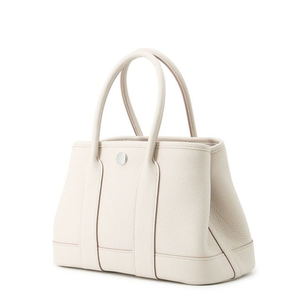 エルメス トートバッグ ネオ・ガーデン 23 ガーデンパーティ べトン/シルバー金具 ネゴンダ K刻印