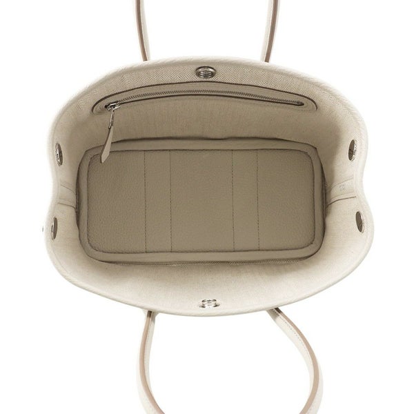 エルメス トートバッグ ネオ・ガーデン 23 ガーデンパーティ べトン/シルバー金具 ネゴンダ K刻印