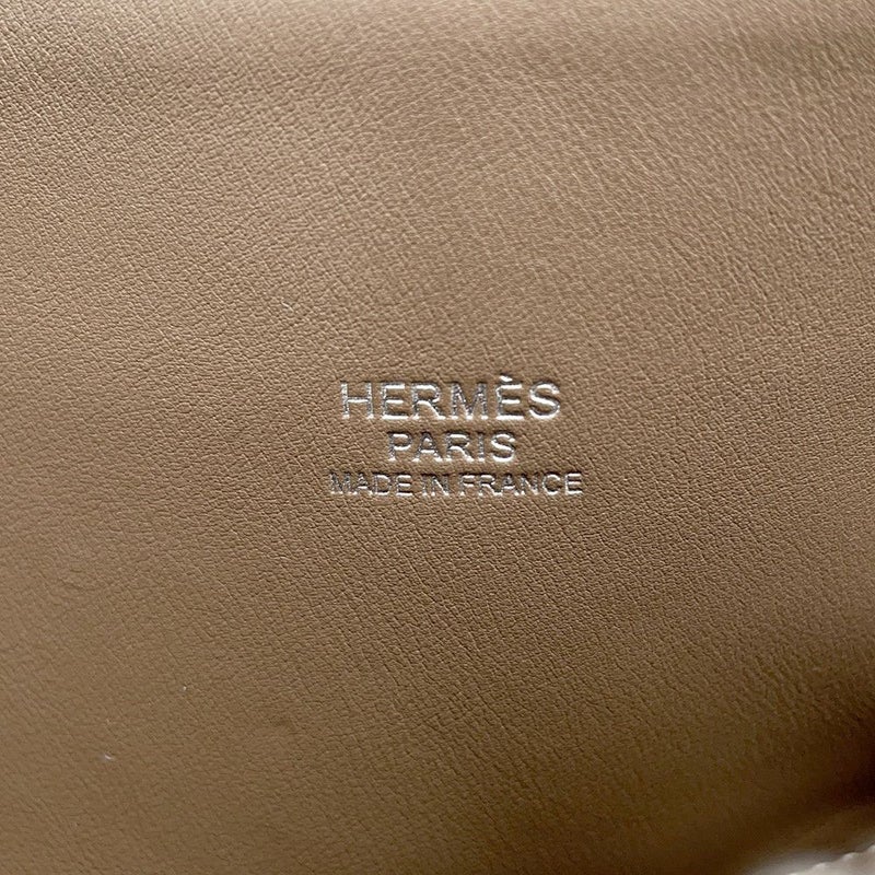 エルメス ハンドバッグ ボリード31 エトゥープ/シルバー金具 トリヨンクレマンス Y刻印 2wayショルダー