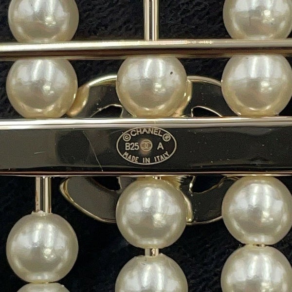 シャネル ブローチ ココマーク ハート ラインストーン フェイクパール B23A ABG046 CHANEL アクセサリー