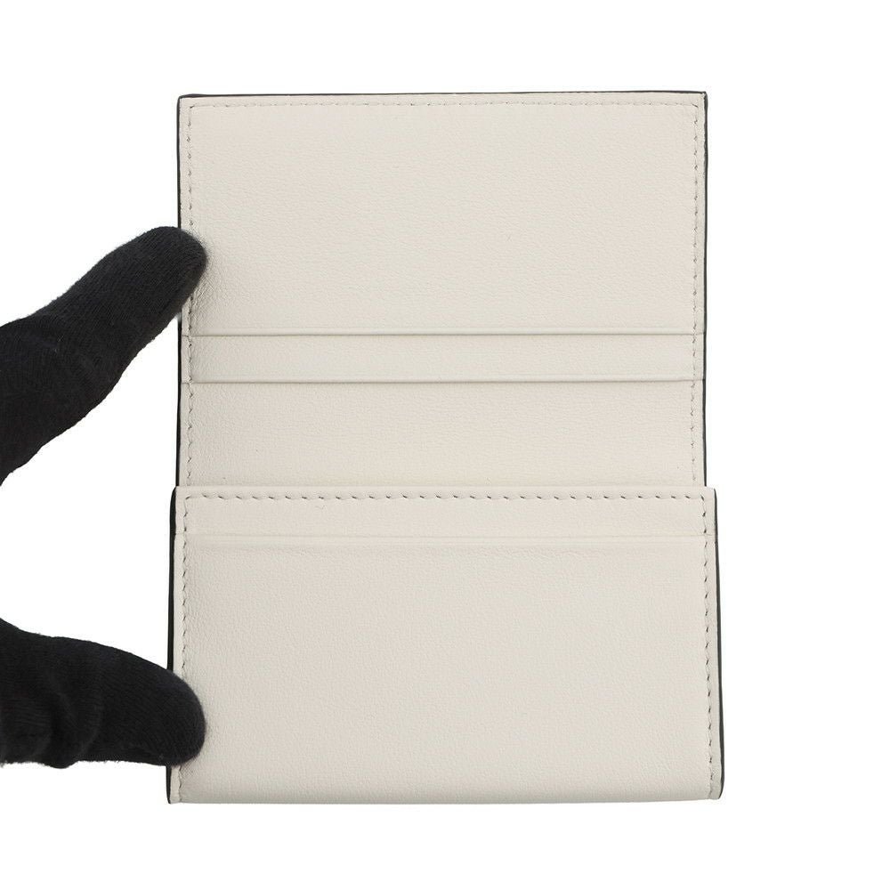 プラダ カードケース ロゴ レザー 1MC110 PRADA 財布 名刺れ 白 | 中古