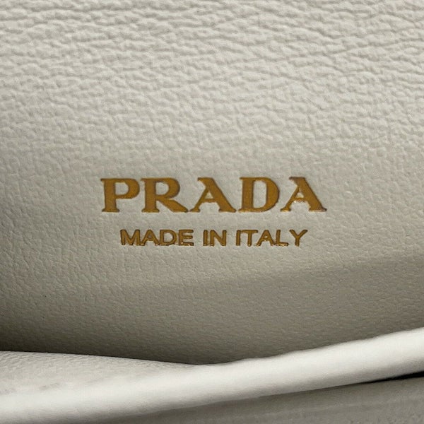 プラダ カードケース ロゴ レザー 1MC110 PRADA 財布 名刺れ 白