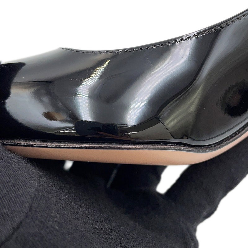 プラダ パンプス スリングバックパンプス パテント レディースサイズ36 1I173N PRADA 靴 黒