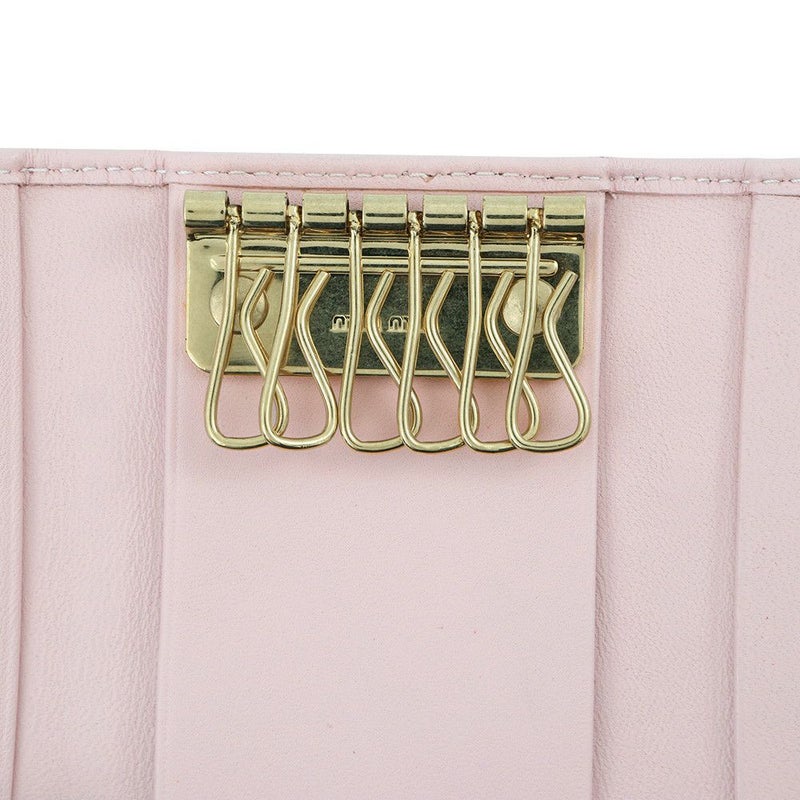 ミュウミュウ キーケース ドット柄 カーフレザー 5PG222 MIUMIIU