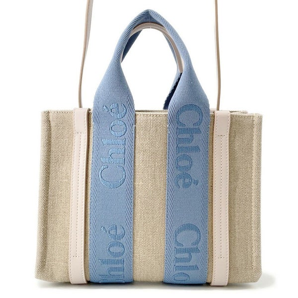 クロエ ハンドバッグ ウッディ トート スモール キャンバス CHC23AS397L174E2 Chloe 2way