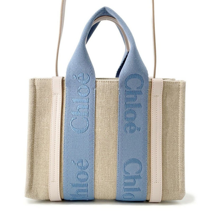 クロエ ハンドバッグ ウッディ トート スモール キャンバス CHC23AS397L174E2 Chloe 2way