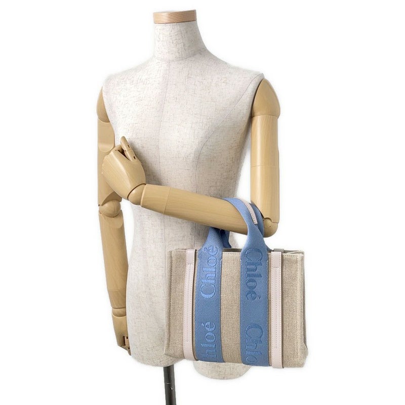 クロエ ハンドバッグ ウッディ トート スモール キャンバス CHC23AS397L174E2 Chloe 2way