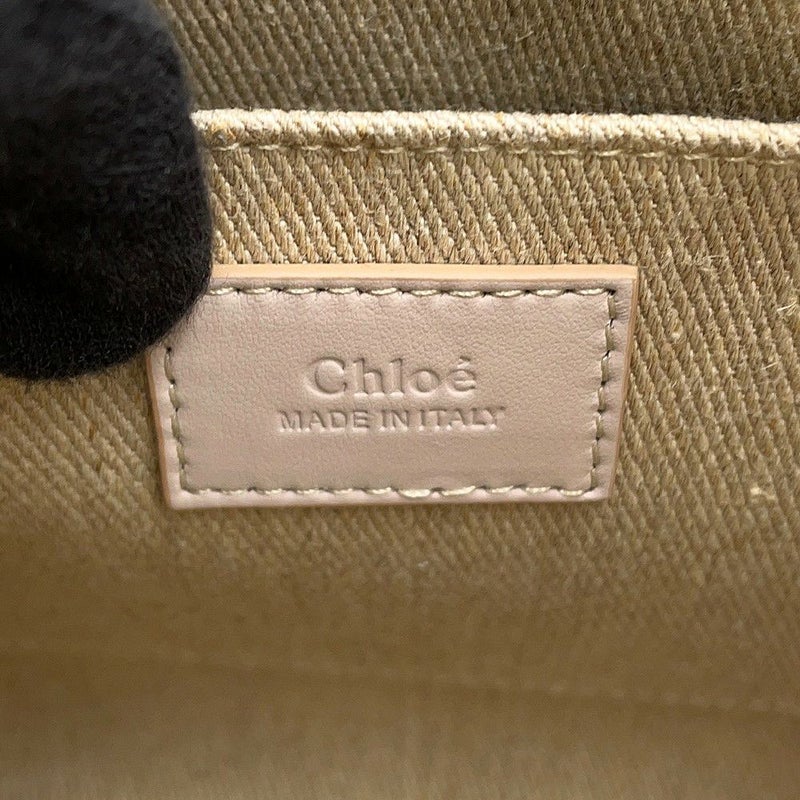 クロエ ハンドバッグ ウッディ トート スモール キャンバス CHC23AS397L174E2 Chloe 2way