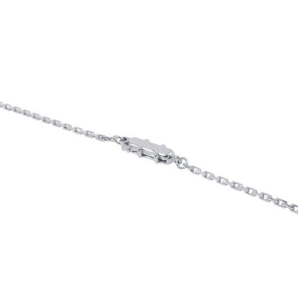 カルティエ ネックレス LOVE サークル ネックレス パヴェ ダイヤモンド 54P 計0.34ct K18WGホワイトゴールド B7058000 ラブ ペンダント