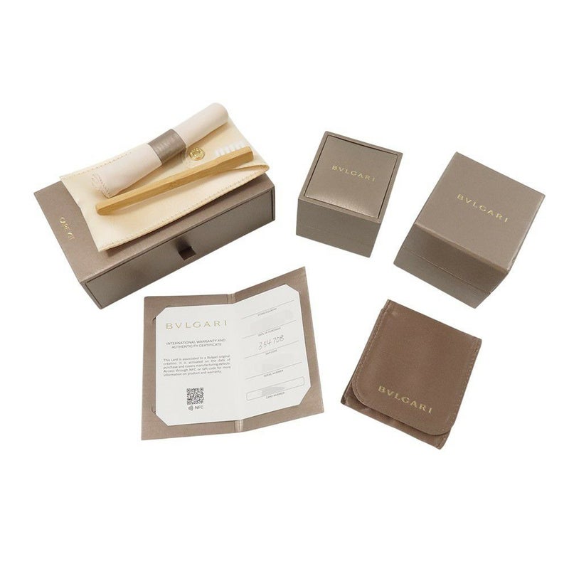 ブルガリ リング セルペンティ ヴァイパー シングルコイル ダイヤモンド 計0.66ct K18WGホワイトゴールド サイズM 354708 指輪