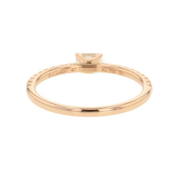 カルティエ リング エタンセル ドゥ カルティエ ダイヤモンド 中石0.16ct/22P 計0.10ct K18PG サイズ47 B4216700 指輪