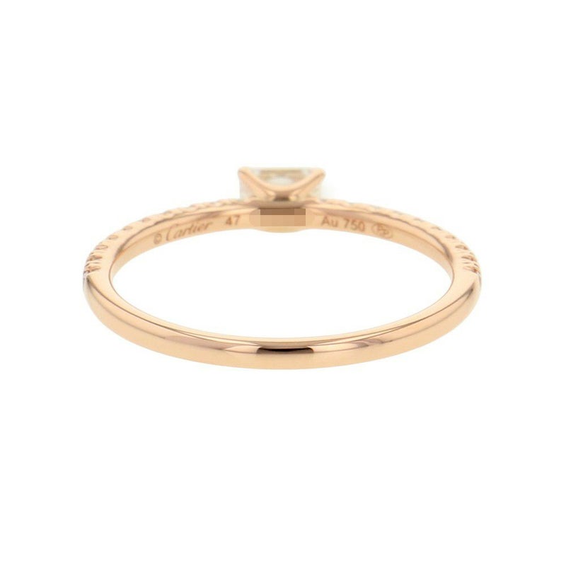 カルティエ リング エタンセル ドゥ カルティエ ダイヤモンド 中石0.16ct/22P 計0.10ct K18PG サイズ47 B4216700 指輪