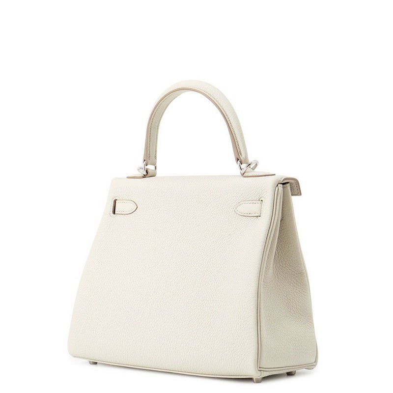 エルメス ハンドバッグ ケリー25 内縫い ベトン/シルバー金具 トゴ B刻印 2wayショルダー