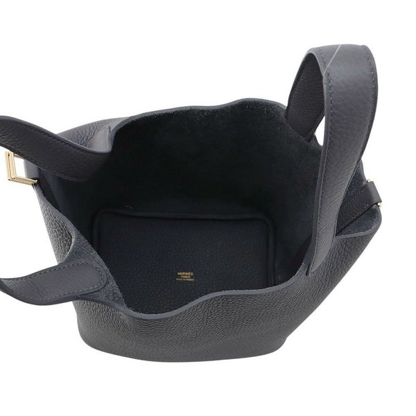 エルメス ハンドバッグ ピコタンロックPM アルドワーズ/シャンパンゴールド金具 トリヨンクレマンス W刻印