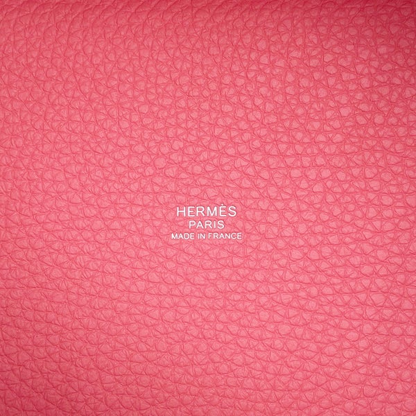 エルメス ハンドバッグ ピコタンロックPM ローズアザレ/シルバー金具 トリヨンクレマンス K刻印