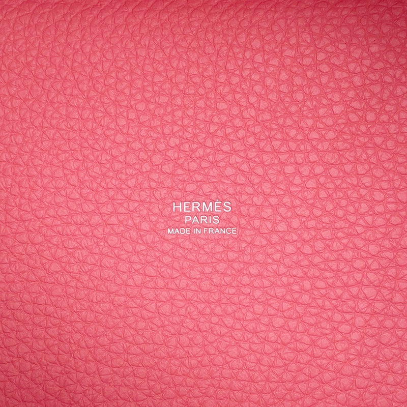 エルメス ハンドバッグ ピコタンロックPM ローズアザレ/シルバー金具 トリヨンクレマンス K刻印