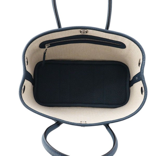 エルメス トートバッグ ネオ・ガーデン 23 ガーデンパーティ ブルードプリュス/シルバー金具 ネゴンダ K刻印