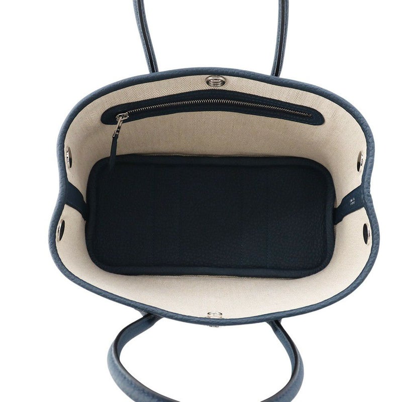 エルメス トートバッグ ネオ・ガーデン 23 ガーデンパーティ ブルードプリュス/シルバー金具 ネゴンダ K刻印