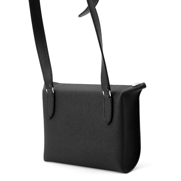 エルメス ショルダーバッグ ヴィドポッシュ ブラック/シルバー金具 エプソン K刻印 HERMES 黒