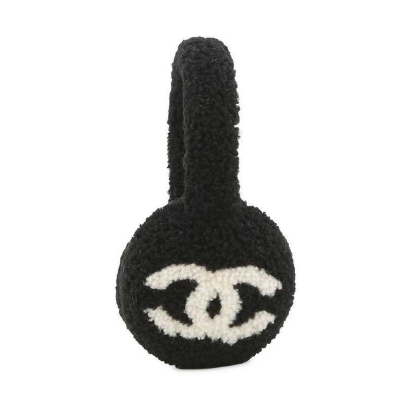 シャネル イヤーマフ ココマーク シアリング AAB262 CHANEL 黒