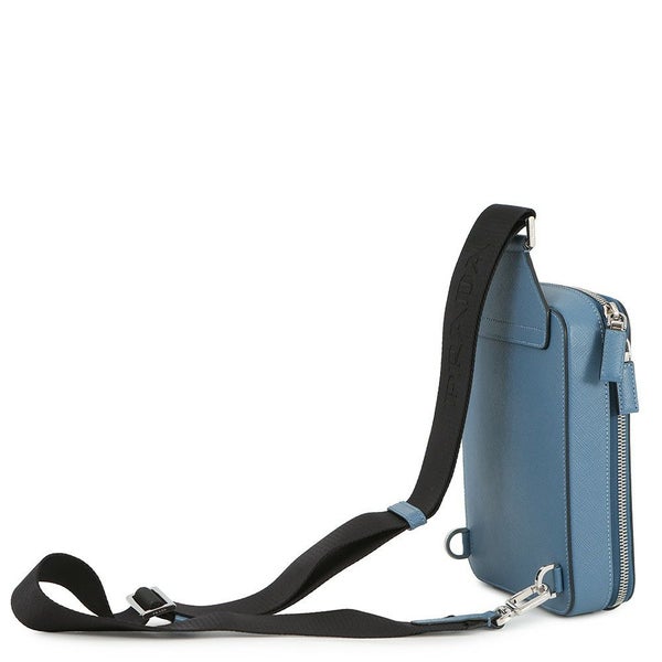 プラダ ボディバッグ トライアングルロゴ ブリック サフィアーノレザー 2VZ106 PRADA